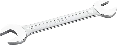 Alyco HR 170021 - Llave fija HR DIN 3110 acero Cr-V cromado brillante 24x26 mm - Honorern