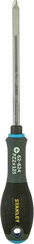 STANLEY FMHT0-62624 Cacciavite con Esagono di Manovra, 125 mm x 2, Lama Pozidriv - Honorern