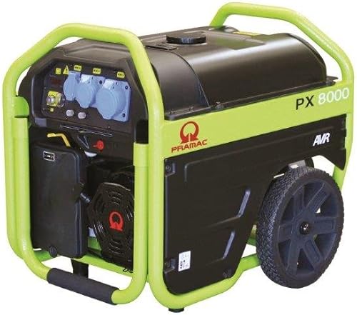 GENERATORE DI CORRENTE PRAMAC PX8000 230V GRUPPO ELETTROGENO PORTATILE CON RUOTE - Honorern