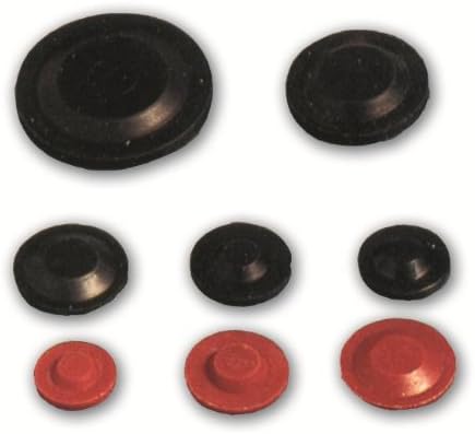 Acquastilla 102407 Guarnizioni a Scodellino per Galleggiante, Multicolore, Set di 25 Pezzi - Honorern