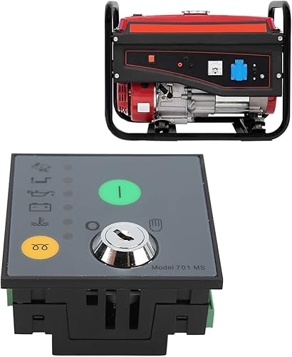 701K‑MS Modulo di controllo del generatore diesel con avviamento manuale Pannello di controllo automatico del motore a distanza con portachiavi - Honorern