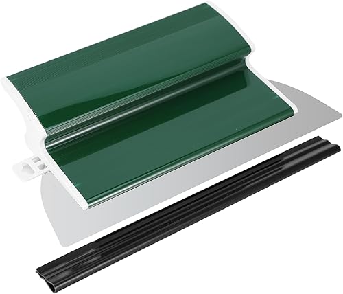 Spatole per Stucco, Stucco per Carrozzeria Cazzuola Muratore Frattazzo per Rasatura, Frattazzo per Stucco Spatola in Cemento Strumento per Intonacare Rapidamente, 25cm - Honorern