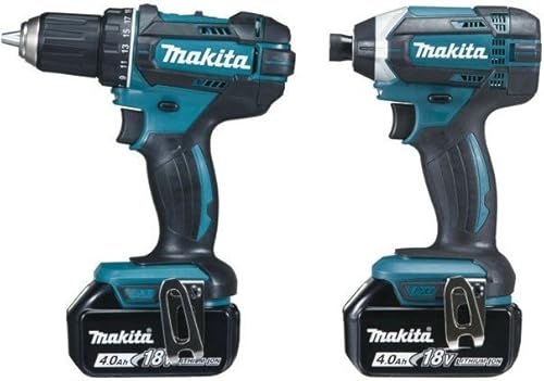 Makita, set di trapano avvitatore DDF482 e avvitatore a percussione DTD152 18 V – DLX2127MJ6 - Honorern
