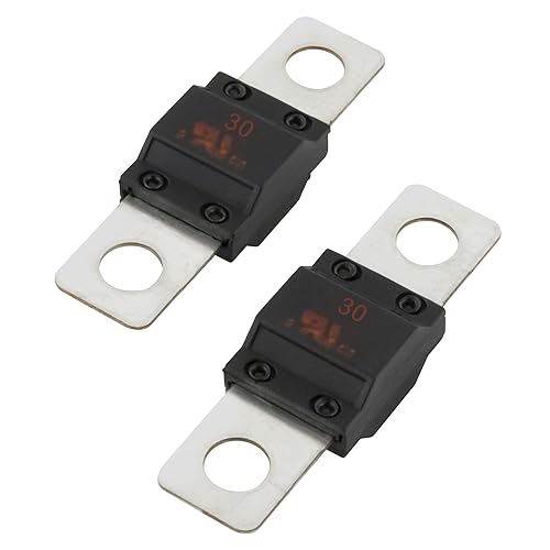 SeKi 2 fusibili midi a vite ad alta intensità 30 A a 32 V DC per auto camion - Honorern