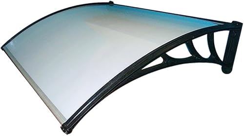 PENSILINA DA ESTERNO cm 120 x 160 - DP.104811 - In policarbonato compatto trasparente. Supporti in plastica. - Honorern