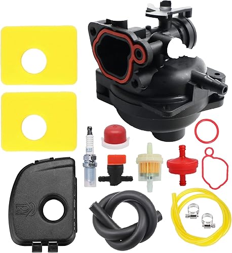 799583 Carburatore di ricambio per Briggs Stratton 593261 595656 591979 591160 Sostituire 09P602 08P502 300E 450E 500E 550EX 600E Serie Motori Tosaerba 595660 Copertura dell'aria 7999579 - Honorern