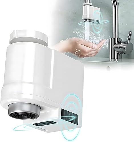 Rubinetto con sensore a infrarossi Sensore automatico di risparmio idrico Rubinetto anti-trabocco Cucina Bagno Induttivo - Honorern