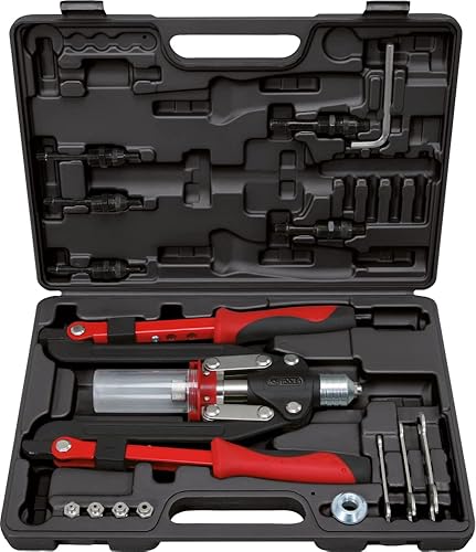 KS Tools 150.9630 Assortimento Rivettatrice Universale, 11 Pezzi - Honorern