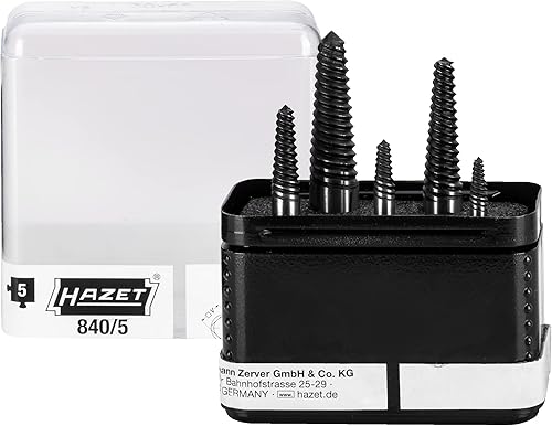 Hazet 840/5 Serie Di Estrattori Viti, Multicolore, Numero Utensili 5 - Honorern