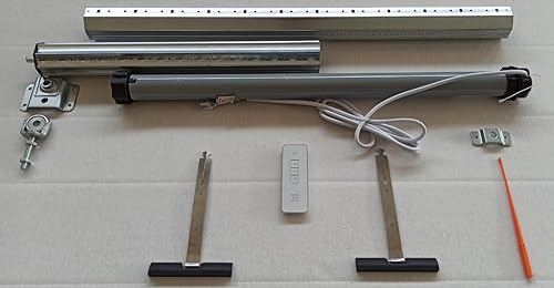 Kit Motorizzazione Tapparelle con Telecomando 100 kg 50 Nm Radiocomandato Varie Misure Disponibili RULLO REGOLABILE Motore per tapparelle Completo collegabile anche a Pulsantiera (da 100 cm a 135 cm) - Honorern