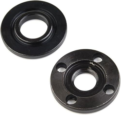 Set di 2 dadi flangiati, smerigliatrice angolare di ricambio con filettatura per M14, dado flangia interna ed esterna, diametro 40 mm, per filettatura mandrino da 14 mm - Honorern