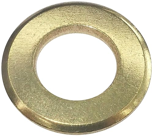 Set di 10 rondelle piatte in ottone M12 Ø esterno 24mm spessore 2.5mm - DIN 125 - C48574 - Honorern