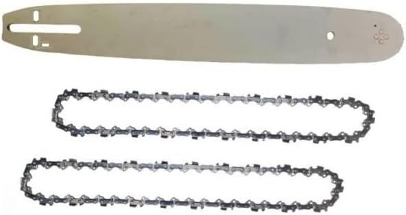 BARRA CON CATENA 52 cm PER MOTOSEGA + SECONDA CATENA DI RICAMBIO - Honorern