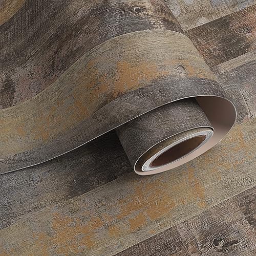 VaryPaper Carta da Parati Legno Vintage Carta Adesiva per Pareti 40cmx200cm Carta Adesiva per Mobili Legno Rotolo Adesivo per Mobili Pellicola Top Cucina Adesiva Carta da Parati Soggiorno Armadi - Honorern
