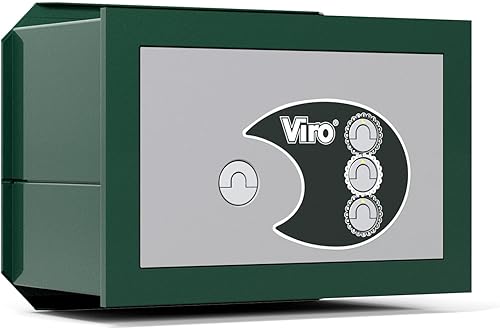 Privacy Meccanica, Cassaforte a Muro con 3 Combinatori Meccanici da 20 Posizioni Ciascuno, 360x240x200 mm - Honorern