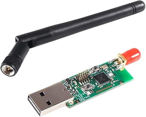 VOANZO Analizzatore di protocollo USB CC2531 con antenna Sniffer per Home Assistant Open HAB, analizzatore di protocollo USB CC2531 BT 4.0 - Honorern