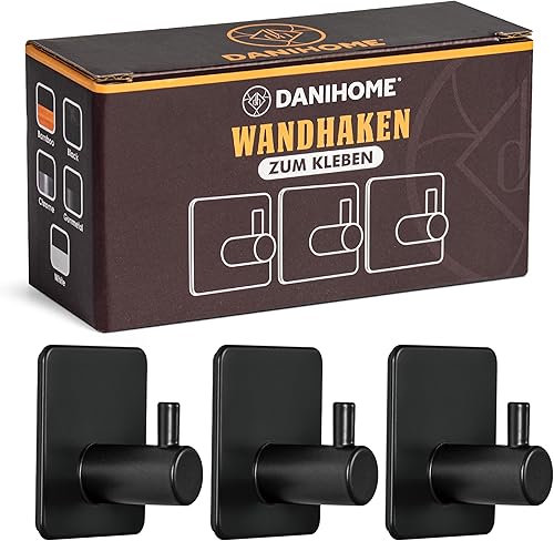 Portasciugamani in bambù senza foratura, ganci adesivi naturali per cucina e bagno, gancio da parete autoadesivo, gancio per asciugamani in bambù per uso ecologico, incollaggio invece di - Honorern