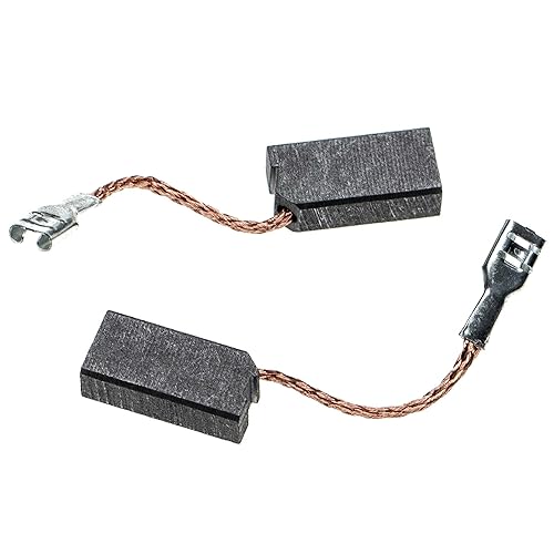 2x spazzola carbone compatibile con Dewalt DW830 A (Type 1), DW830 C (Type 3) utensile elettrico - Spazzola motore, 20 x 10 x 6,25 mm - Honorern