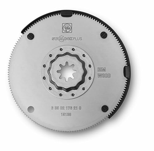 FEIN Lama da taglio HSS Ø 100 mm, conf, 1 pz., Attacco Starlock Plus, Forma circolare, Dentatura stretta per legno, Lama bimetallica - Honorern