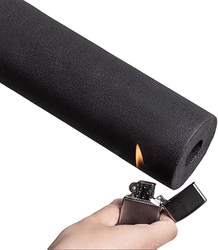 1 Pezzo 170cm Tubi in Schiuma Resistente all'Acqua Spessore 20mm Tubo Flessibile Isolante per Tubi, Tubo Isolante del Condizionatore, Tubo di Spugna per Supporti per Chitarra(32mmx9mmx170cm) - Honorern