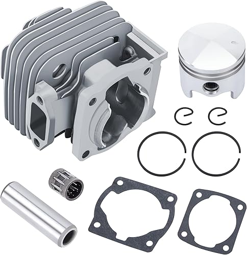 Cilindro Decespugliatore 44mm Pistone Motore Decespugliatore Cilindro Trimmer Ricambio Parti Decespugliatore 49cc - Honorern