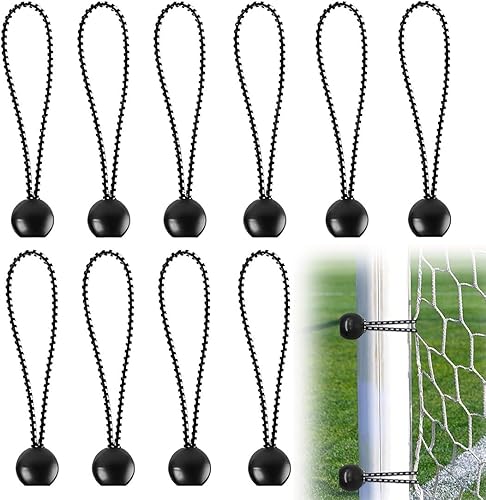 10 Pezzi Corde Elastiche Corde Elastiche A Sfera Da 15 Cm/6 Pollici Corde Di Fissaggio Universali Elastici Fissaggio Elastici Sfera Per Teloni Tende Striscioni Bandiere Bagagli Da Campeggio - Honorern