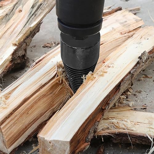 Set di punte per legna da ardere, 42 mm e 32 mm, acciaio al carbonio di alta qualità, con manici e guanti, compatibili con la maggior parte dei trapani - Honorern