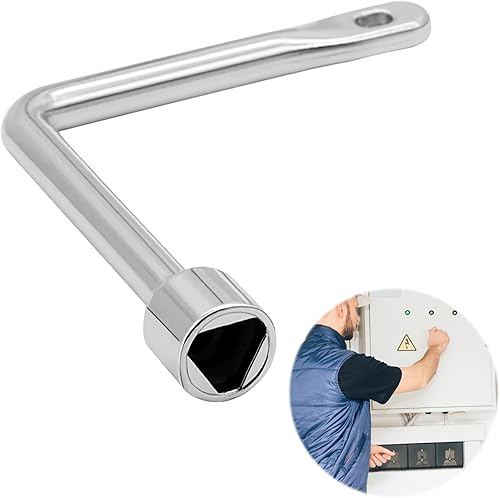 Chiave triangolare, ascensori e macchine robuste chiavi triangolari interne per una facile maneggevolezza, ideale per tecnici e lavori di manutenzione su ascensori e altri dispositivi - Honorern
