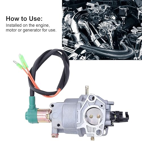 Carburatore per Generatore 188F Kit di Sostituzione Carburatore Carburatore Motore a Benzina Generatore 6.5KW Acceleratore Manuale - Honorern