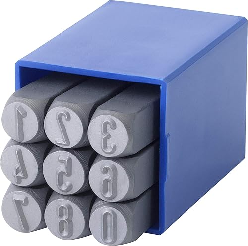 01707000, Battere numeri e lettere 0-9 e AZ, in combinazione Altezza carattere 7 millimetri - Honorern