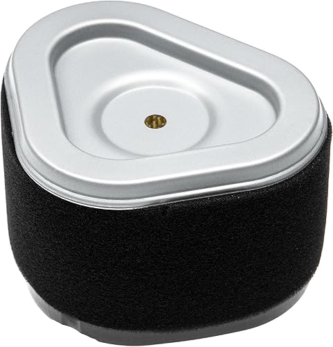 vhbw set di filtri (1x pre-filtro, 1x filtro dell'aria) compatibile con John Deere LT133, LT155, LTR155, LX173 tagliaerba, nero/argento/giallo - Honorern