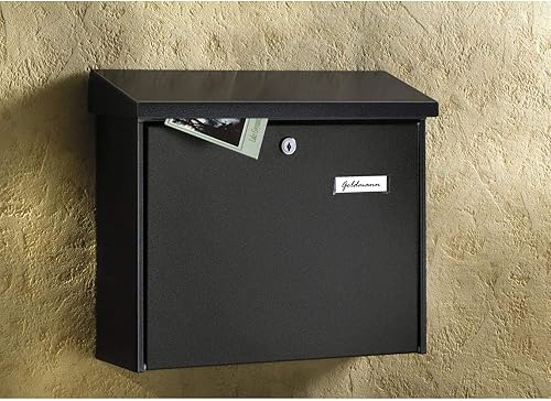 Burg-Wächter JOURNAL 5867 SI Cassetta della Posta con Arresto di Apertura, Argento - Honorern