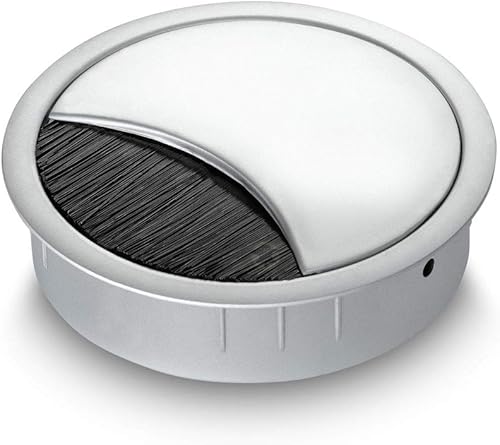 Passacavi in acciaio inox cromato opaco 80, diametro foro: 80 mm - Honorern