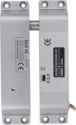 Serratura elettronica Serratura a catenaccio con ritardo di tempo DC 12V Fail Safe con ritardo di tempo per il sistema di controllo accessi alla porta - Honorern