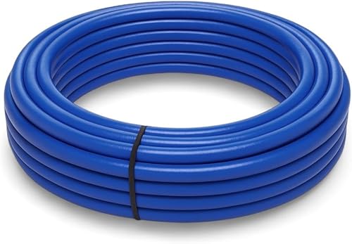 Tubo Multistrato Coibentato ISOCLIMA Diametro 16 mm x 2 Rivestito con Guaina Isolante - Rotolo da 25 Metri per Impianti Idraulici, Acqua Calda/Fredda e Riscaldamento Domestico (BLU 25MT) - Honorern