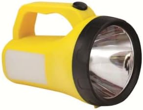 Luminoso 1W COB e 3W LED Torcia Lanterna con maniglia per il trasporto Torce portatili portatili Luci da campeggio alimentate a batteria 120 lumen Lampada touch per casa, ufficio - Honorern