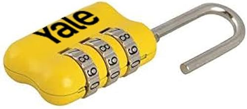 Yale Locks – Lucchetto a combinazione, YP2/23/128/1/Y 0W - Honorern
