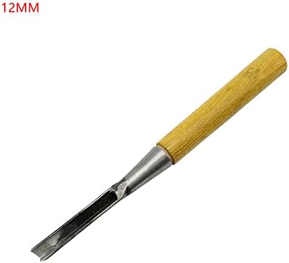 1 PZ Strumenti per la lavorazione del legno Tipo V Esposizione Triangolo Scalpello Lavorazione del legno Scalpelli Mano Legno Intaglio Coltelli per Intaglio Strumenti vuoti (larghezza 9 mm) - Honorern