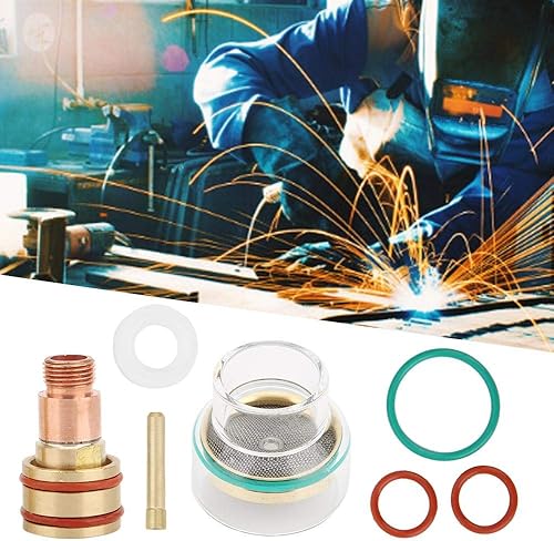 TFM53NCN TIG Kit di saldatura Torcia di saldatura Torcia a tazza di vetro per WP17/WP18/WP26(1.6mm) - Honorern