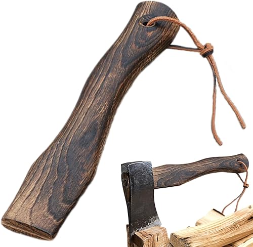 Manico di Ricambio per Accetta - Corto, Ergonomico, in Legno per Ascia d'Accetta - Honorern