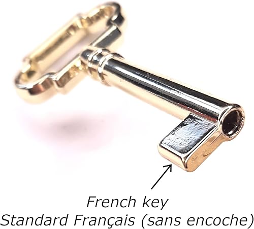 cyclingcolors Chiave serratura antichi 59mm mobili armadio cassetti zama dorato lucido - Honorern