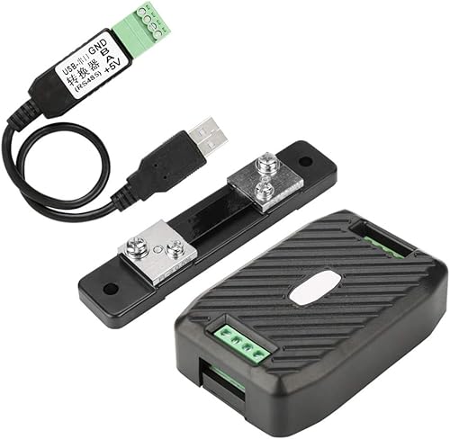 PZEM-017 Modulo di Comunicazione per Misuratore di Consumo Energetico di Corrente Continua di Tensione CC(PZEM-017+50A+USB) - Honorern