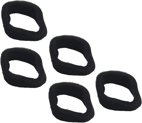 5 pezzi filtro aria per decespugliatori spugna di ricambio adatto a vari modelli, stringa esterna per parti trimmer 50 mm x 43 mm - Honorern