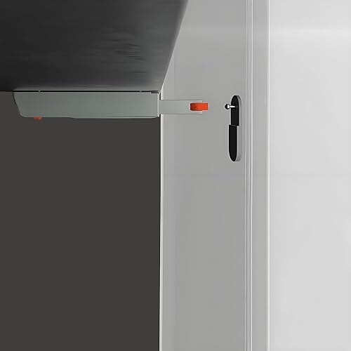 Push to Open Chiusure a Pressione Robuste Serratura per Porte con Chiusura Meccanica a Fibbia Premere Chiusura Aperto per Mobile da Cucina Armadietto Cerniera della Porta 6 Pezzi - Honorern