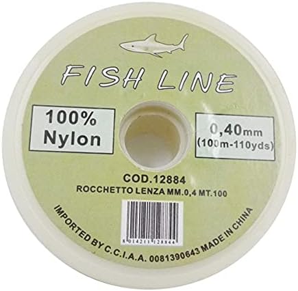 FILO PESCA NYLON 100% spessore mm. 0,4 lunghezza 100 mtl. - Honorern