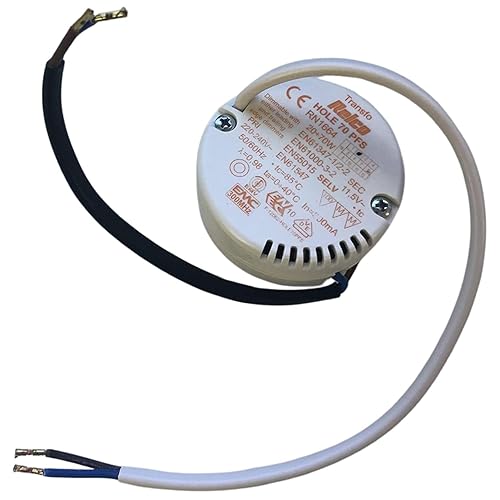 Group - Mini trasformatore NV, rotondo, 20-70 W, Ø 53 x 22 230/12 V - Honorern