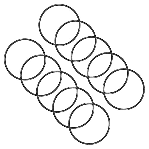 120mmx110mmx5mm Nitrile Gomma O-Ring, 10pz Metrico Meccanico Sigillatura Guarnizioni, Nero - Honorern