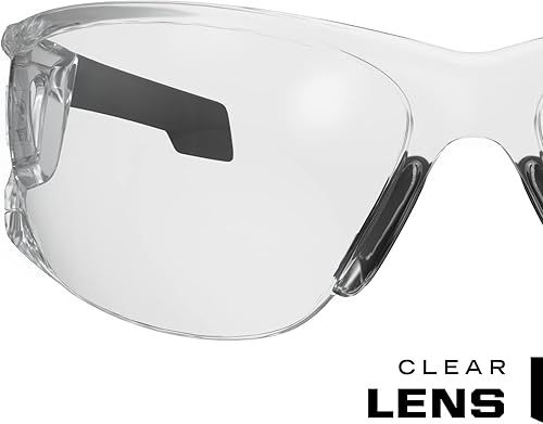 Mechanix Wear Vision Type-N (taglia unica, trasparente-nero/trasparente) - Honorern