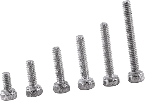 Set di combinazione bullone parti di fissaggio bulloni e dado a esagono incassato da 250 pezzi M2 vite a esagono incassato in acciaio inossidabile A2(A) - Honorern