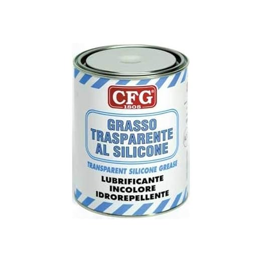 GRASSO TRASPARENTE SILICONE BARATT. 1kg - Honorern